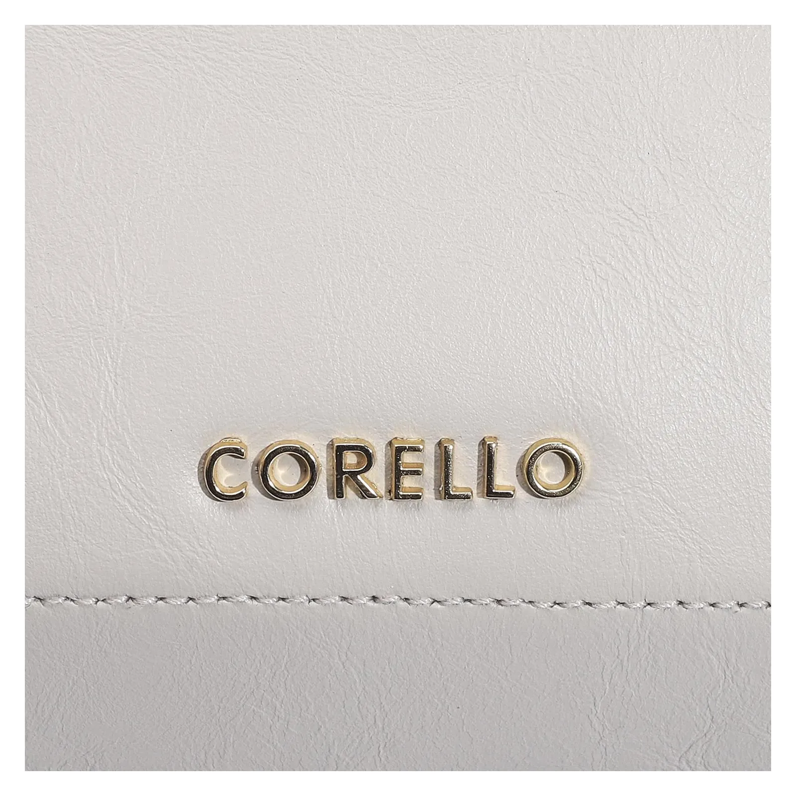 Bolsa De Mão Couro Off White