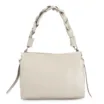 Bolsa De Mão Couro Off White - imagem 4