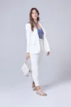 Bolsa De Mão Couro Off White - imagem 9