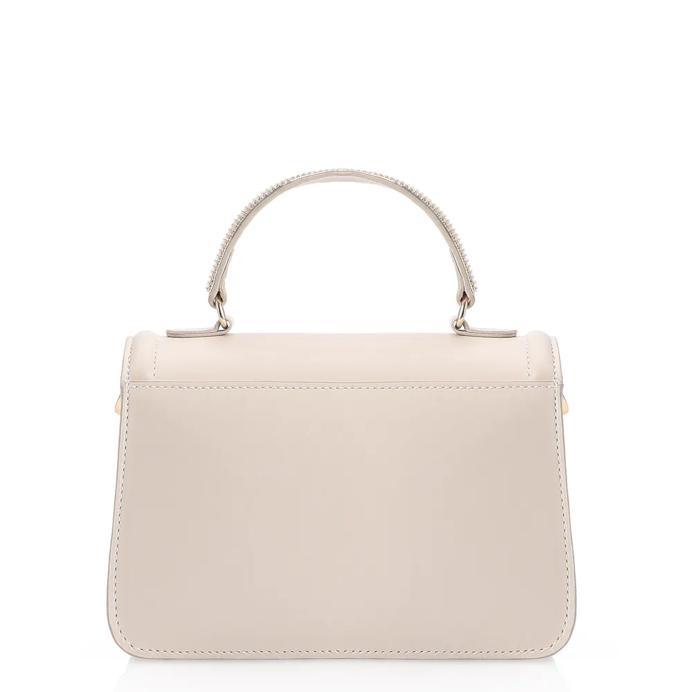 Bolsa De Mão Couro Off White - imagem 3