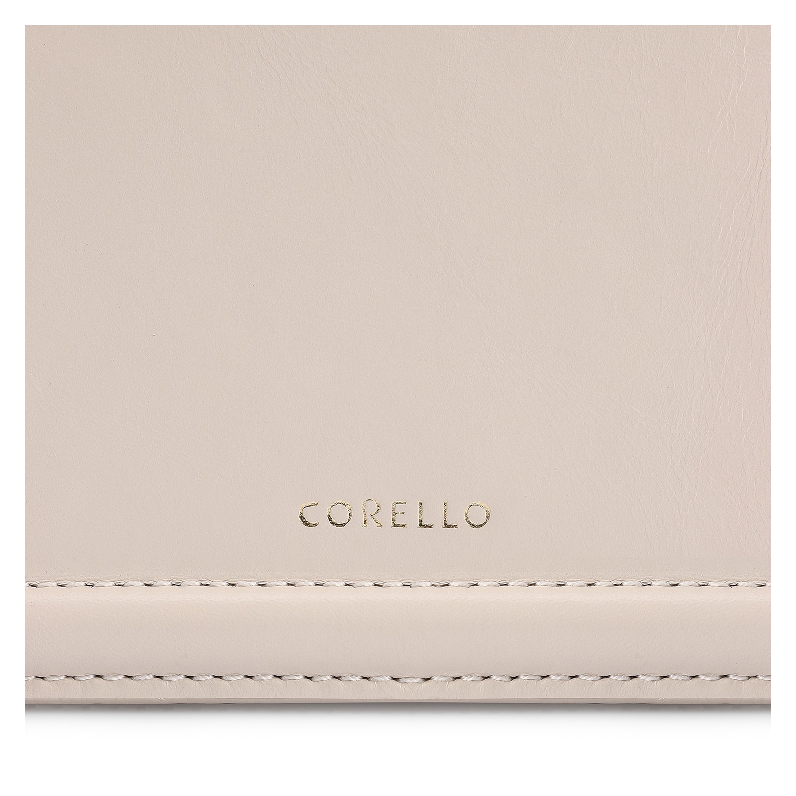 Bolsa De Mão Couro Off White