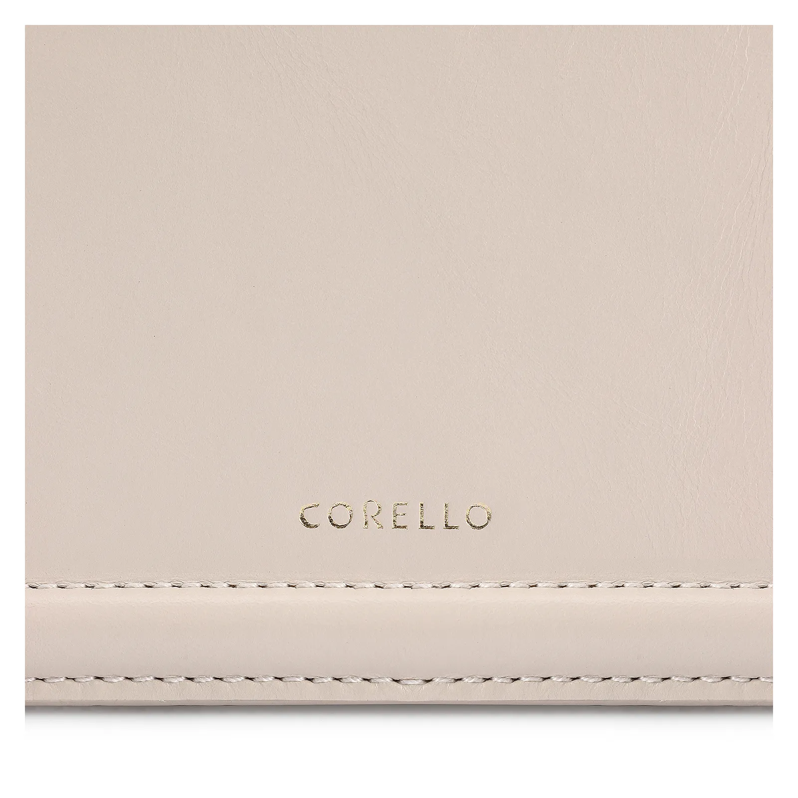 Bolsa De Mão Couro Off White