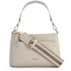 Bolsa De Mão Couro Off White - imagem 1