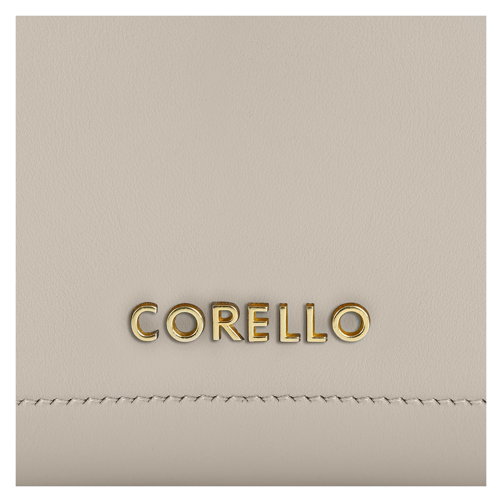 Bolsa De Mão Couro Off White