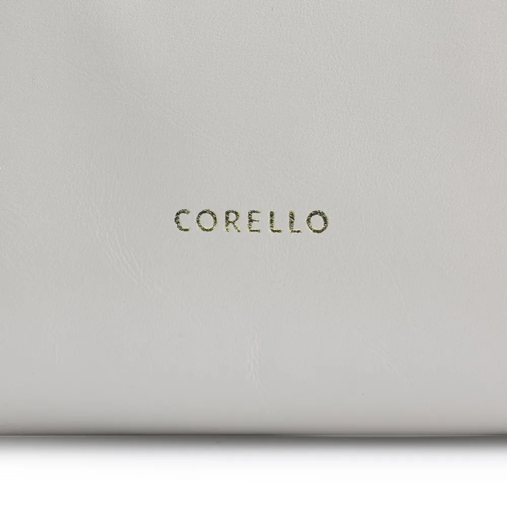 Bolsa De Mão Couro Off White/Bege - imagem 6