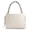 Bolsa De Mão Couro Off White/Bege - imagem 3