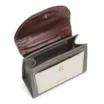 Bolsa De Mão Couro Oliva/Couro Nuvem - imagem 4