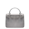 Bolsa De Mão Couro Prata - imagem 3