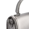 Bolsa De Mão Couro Prata - imagem 6