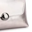 Bolsa De Mão Couro Prata - imagem 5