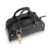 Bolsa De Mão Couro Preto - imagem 4