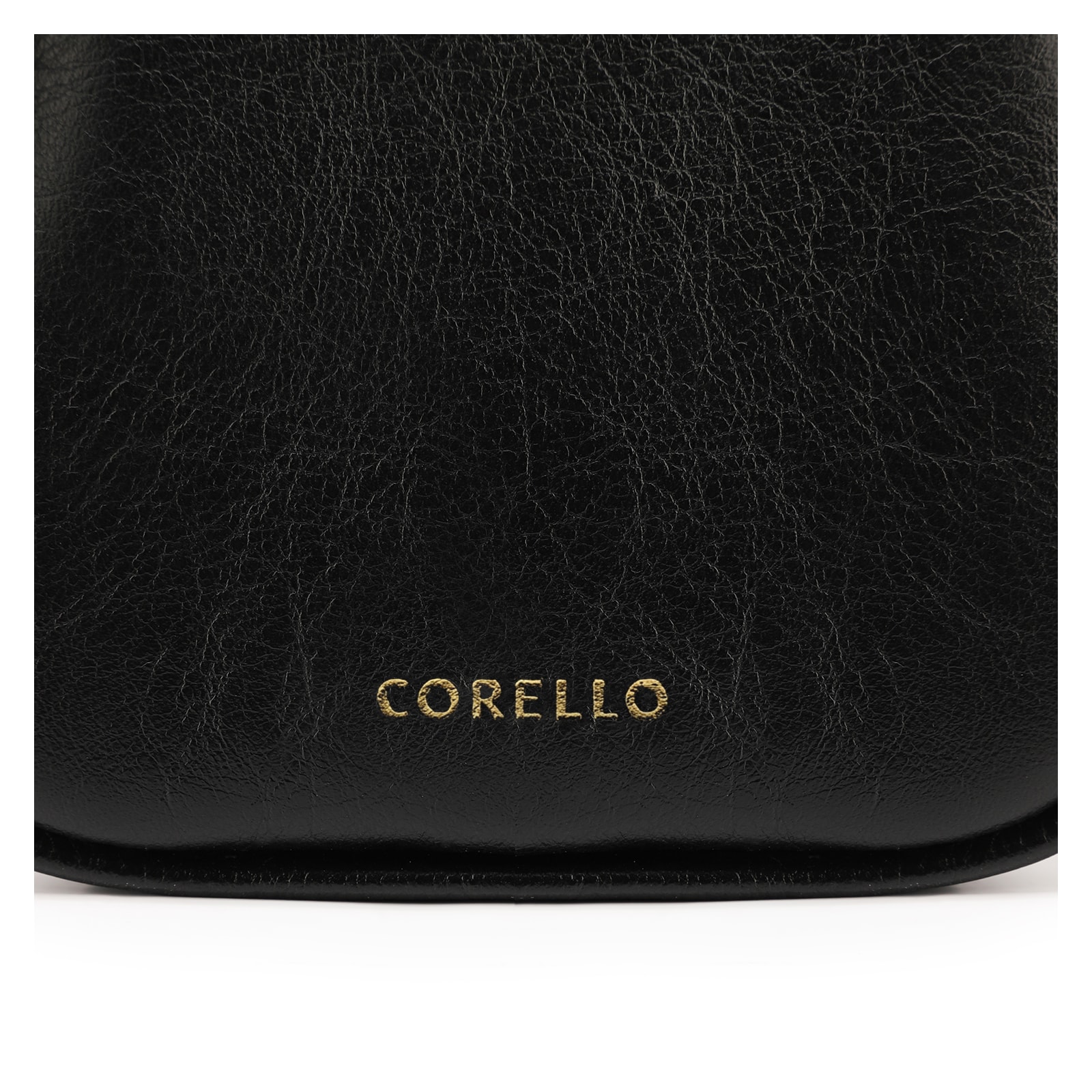 Bolsa De Mão Couro Preto