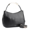 Bolsa De Mão Couro Preto - imagem 2