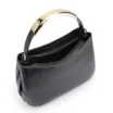 Bolsa De Mão Couro Preto - imagem 4