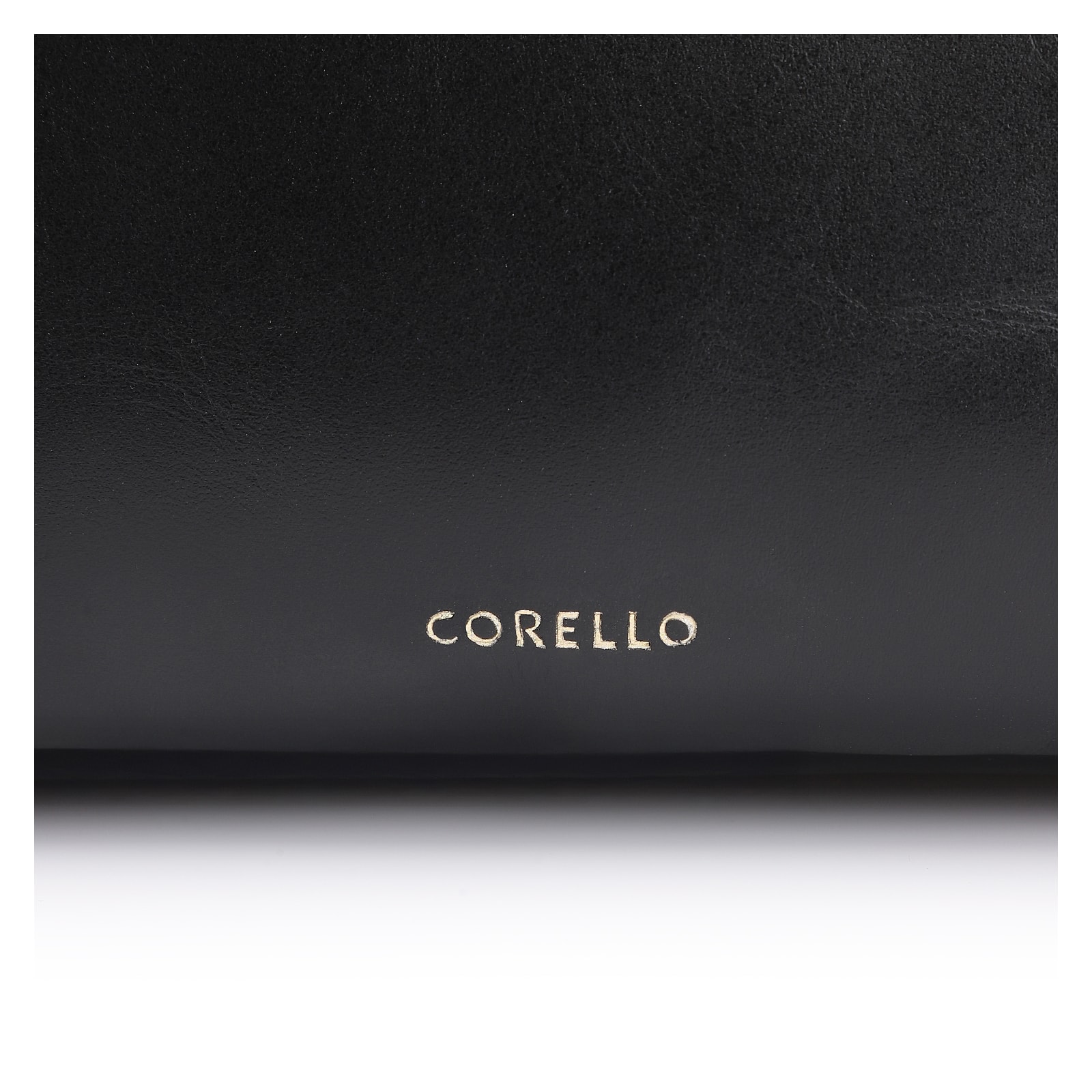 Bolsa De Mão Couro Preto