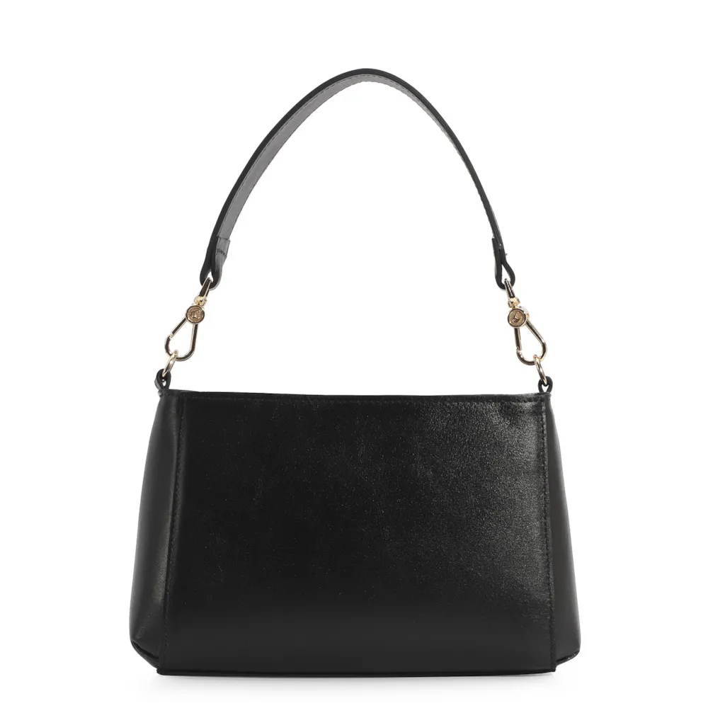 Bolsa De Mão Couro Preto - imagem 3