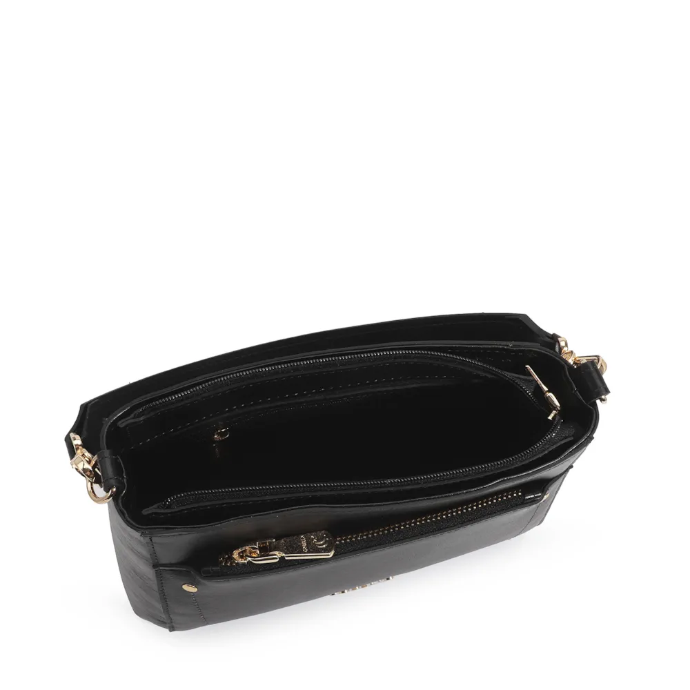Bolsa De Mão Couro Preto - imagem 4