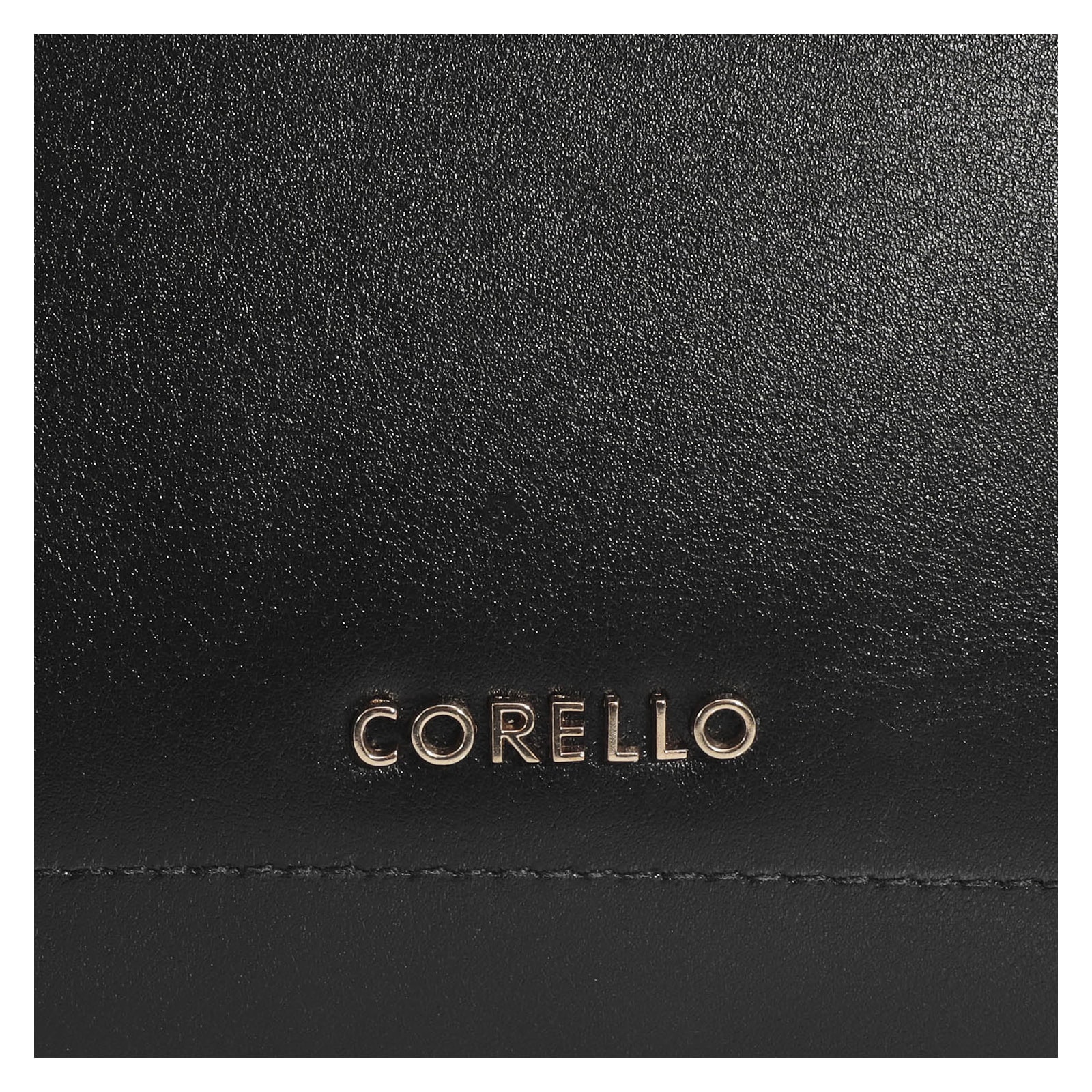 Bolsa De Mão Couro Preto