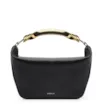 Bolsa De Mão Couro Preto - imagem 1