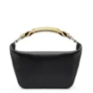 Bolsa De Mão Couro Preto - imagem 4