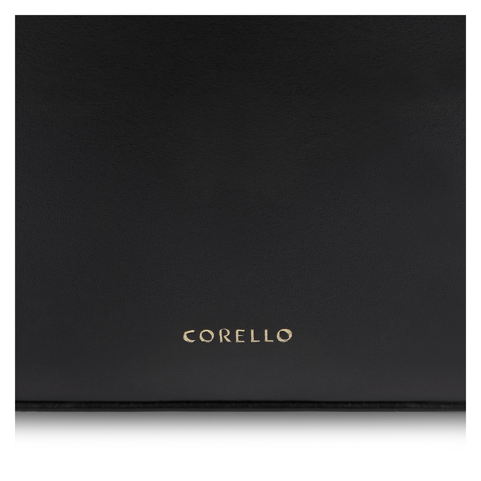 Bolsa De Mão Couro Preto