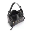 Bolsa De Mão Couro Preto - imagem 4