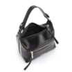 Bolsa De Mão Couro Preto - imagem 4