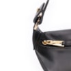 Bolsa De Mão Couro Preto - imagem 5