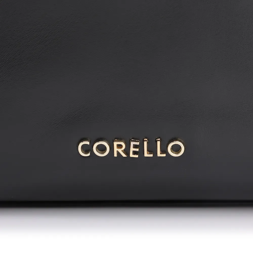 Bolsa De Mão Couro Preto - imagem 6