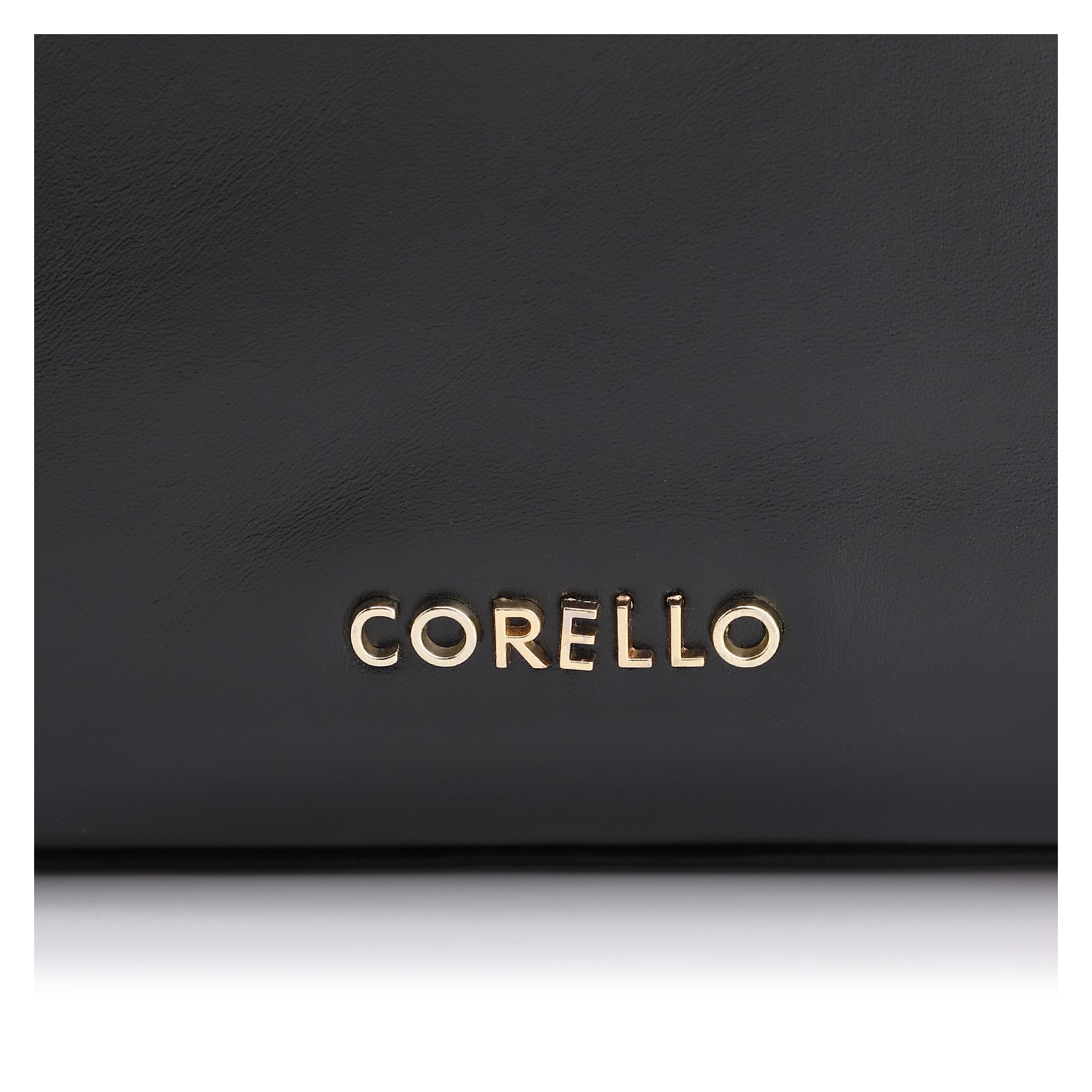 Bolsa De Mão Couro Preto