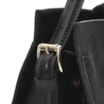 Bolsa De Mão Couro Preto - imagem 6