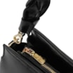 Bolsa De Mão Couro Preto - imagem 5