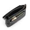 Bolsa De Mão Couro Preto - imagem 4
