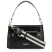 Bolsa De Mão Couro Preto - imagem 1