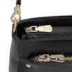 Bolsa De Mão Couro Preto - imagem 5