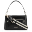 Bolsa De Mão Couro Preto - imagem 1