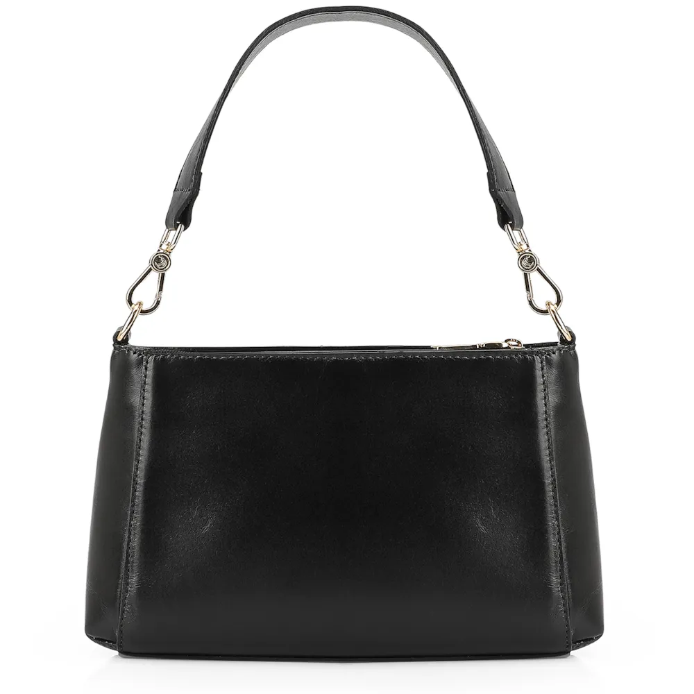 Bolsa De Mão Couro Preto - imagem 3