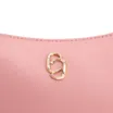 Bolsa De Mão Couro Rosa - imagem 6