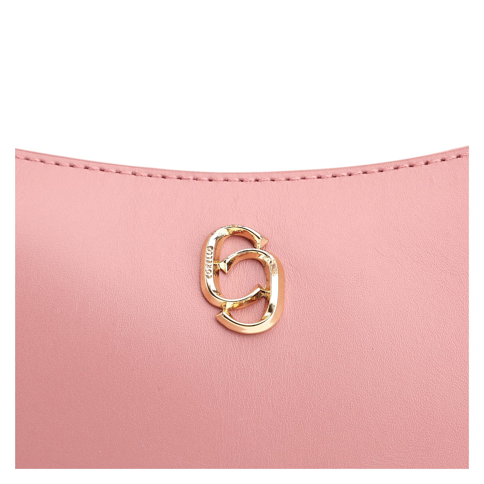 Bolsa De Mão Couro Rosa