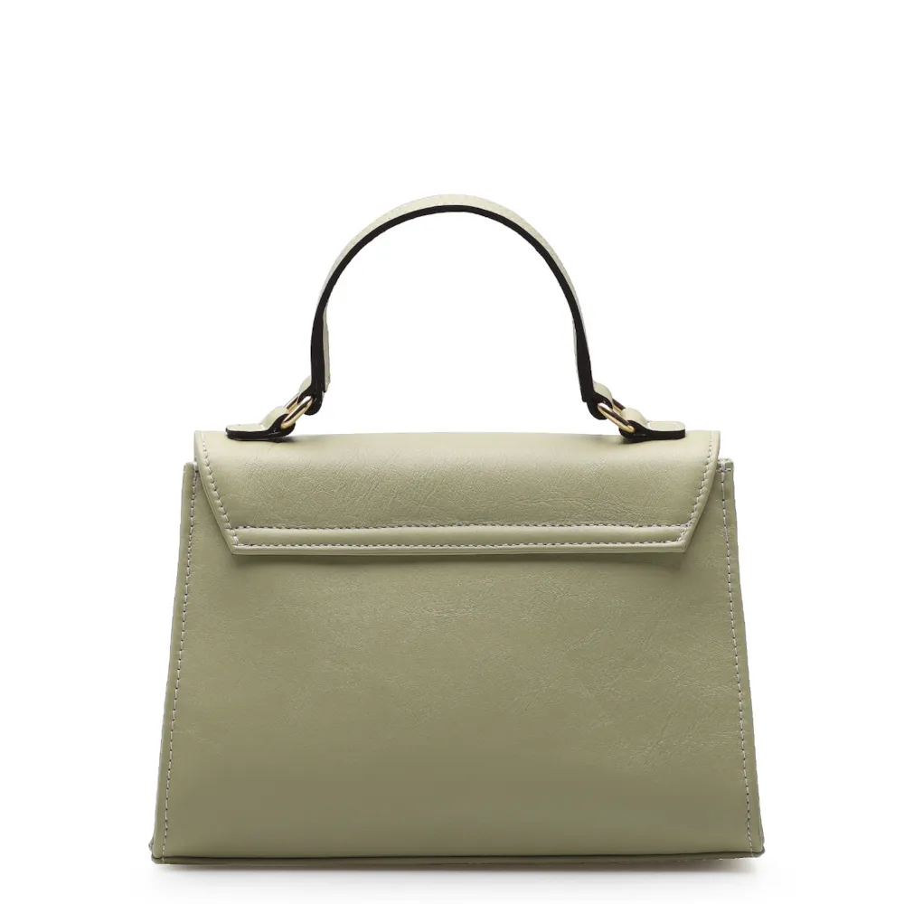 Bolsa De Mão Couro Verde - imagem 4