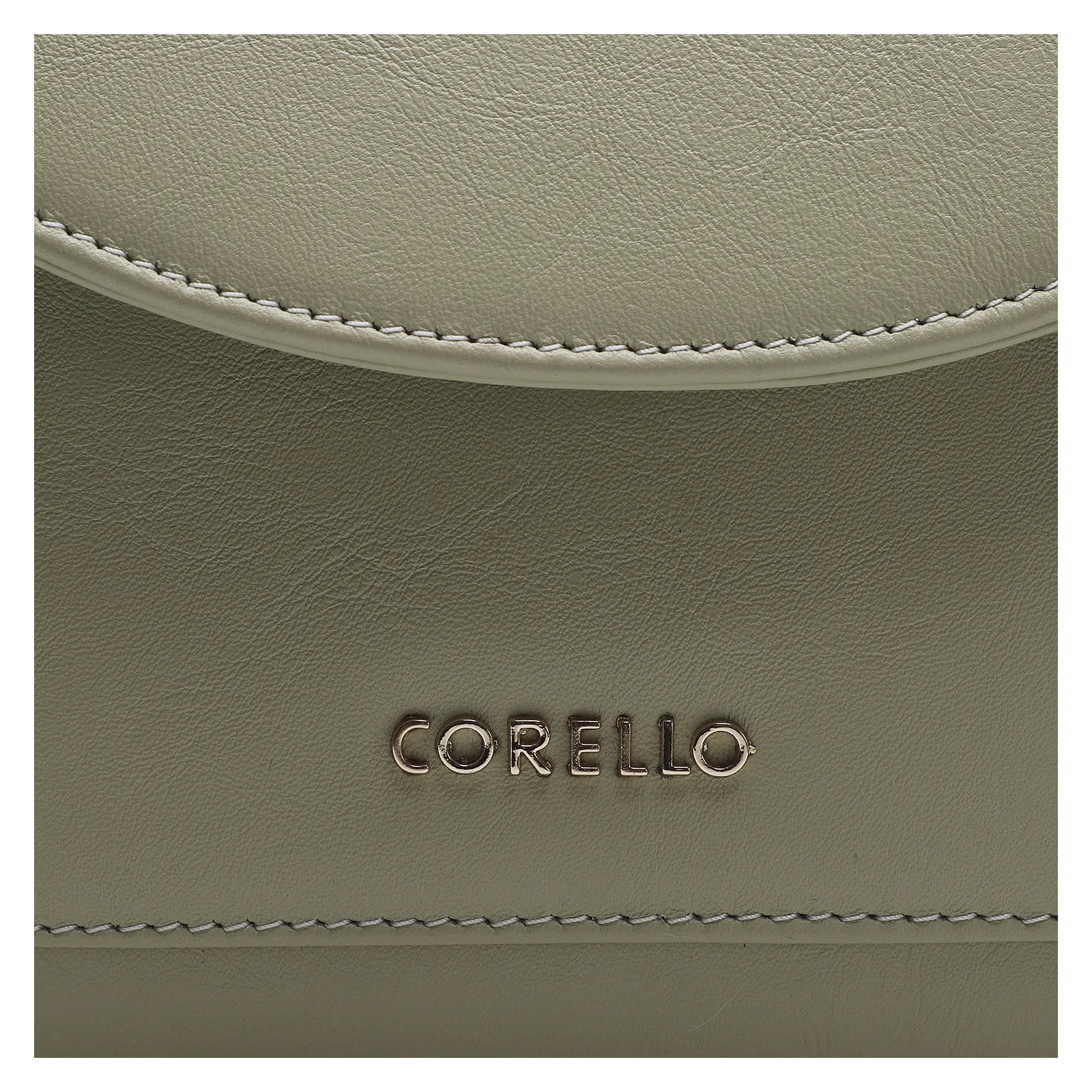 Bolsa De Mão Couro Verde