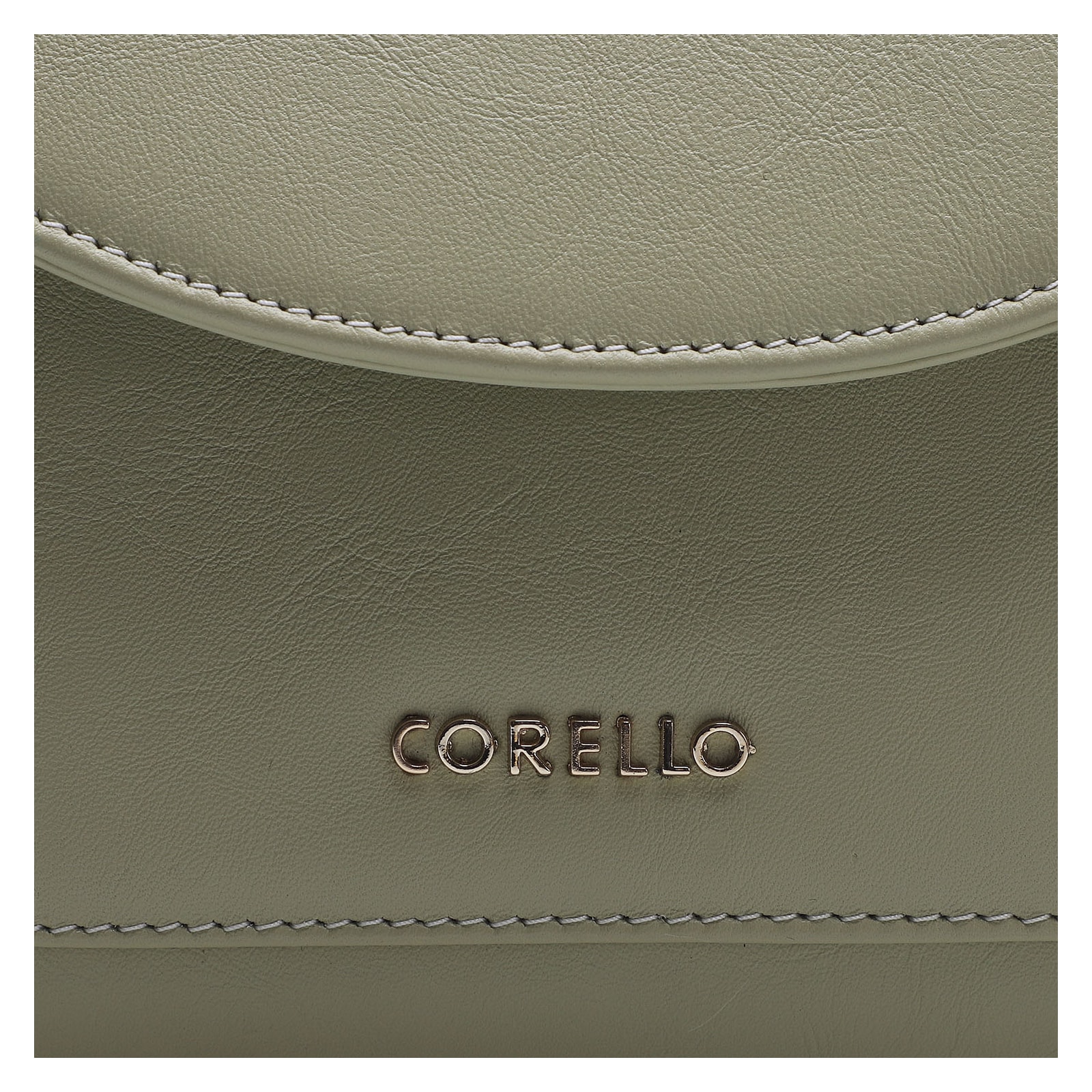 Bolsa De Mão Couro Verde