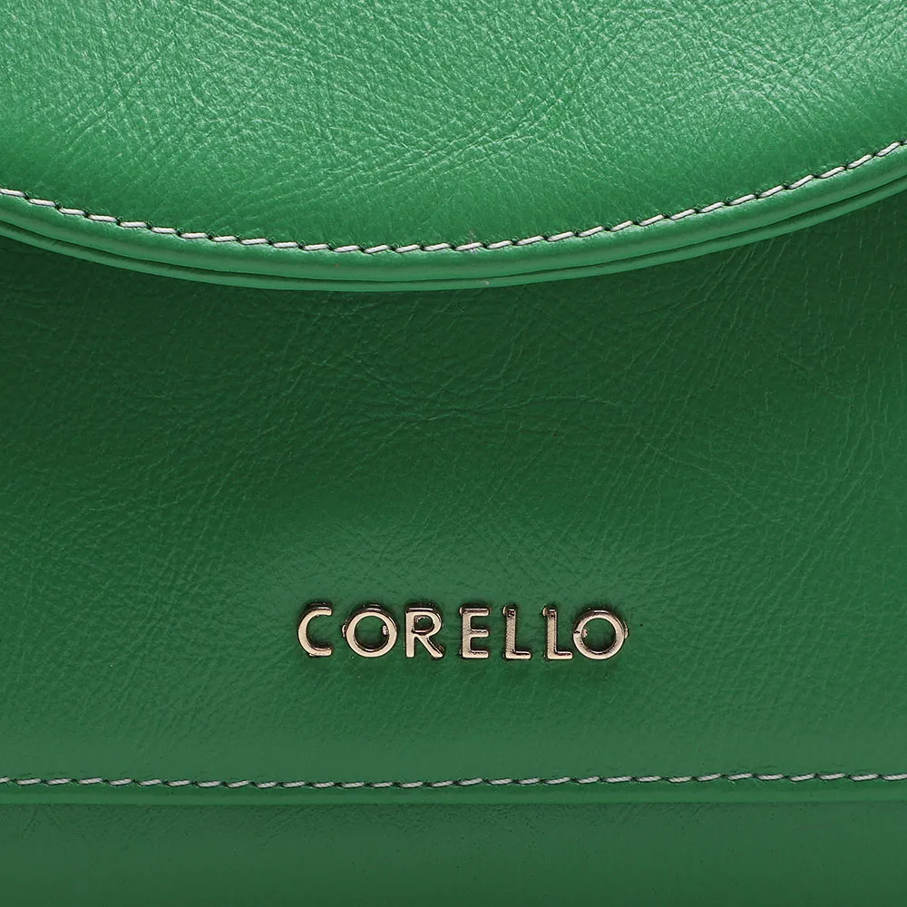 Bolsa De Mão Couro Verde - imagem 6
