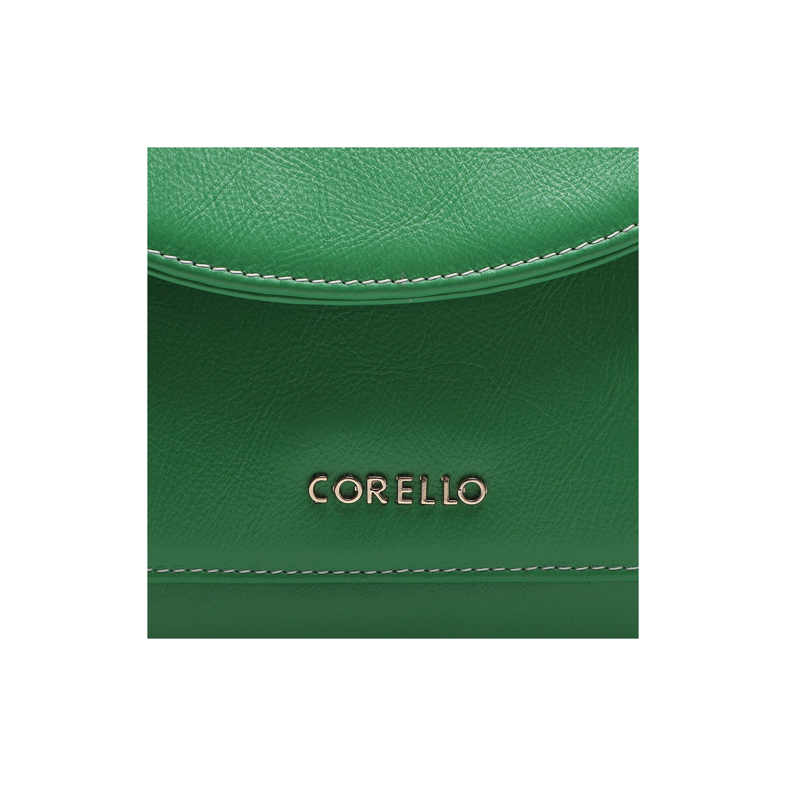 Bolsa De Mão Couro Verde