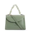 Bolsa De Mão Couro Verde - imagem 1