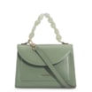 Bolsa De Mão Couro Verde - imagem 1