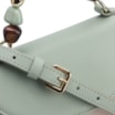 Bolsa De Mão Couro Verde - imagem 5