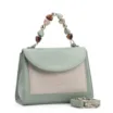 Bolsa De Mão Couro Verde - imagem 2
