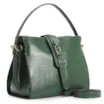 Bolsa De Mão Couro Verde - imagem 3