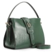 Bolsa De Mão Couro Verde - imagem 3